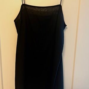 Old Navy Black linen sundress